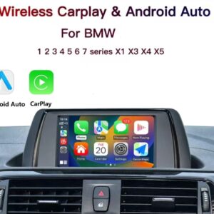 Wireless CarPlay Android AUTO for BMW NBT/CIC System 1 2 3 4 5 6 7 Series X1 X3 X4 X5 X6 MINI E60 E84 E70 F26 F25 F10 F11F20 F21