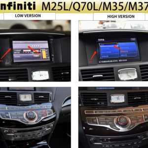 For Infiniti M37 Q70 Q70L M25 M56 2013-2017 Android Carplay Car Radio Stereo Video Player Multimedia Navigation Screen Head Unit