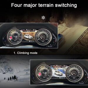 For Nissan Armada Y62 12-23 LCD Instrument Digital Cluster Speedometer Dashboard