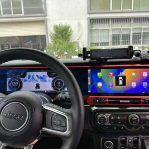 Dual screen Autoradio For JEEP Wrangler JL 2018 2019 2020 2021 Gladiator Car Radio Multimedia Video Player GPS Navi Carplay 4G