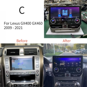 13.1" Android Auto Car Radio For Lexus GX400 GX460 GX550 2009-2022 Stereo Multimedia Player GPS Navi Carplay Head Unit Tape Recorder